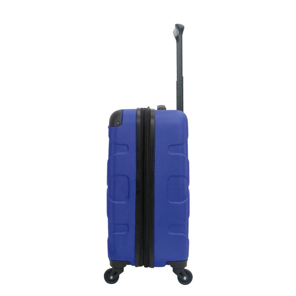 slide 5 of 11, Skyline Hardside Carry On Spinner Suitcase - Blue, 1 ct