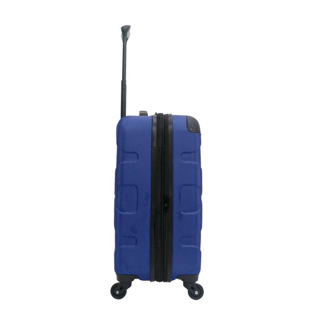 slide 6 of 11, Skyline Hardside Carry On Spinner Suitcase - Blue, 1 ct