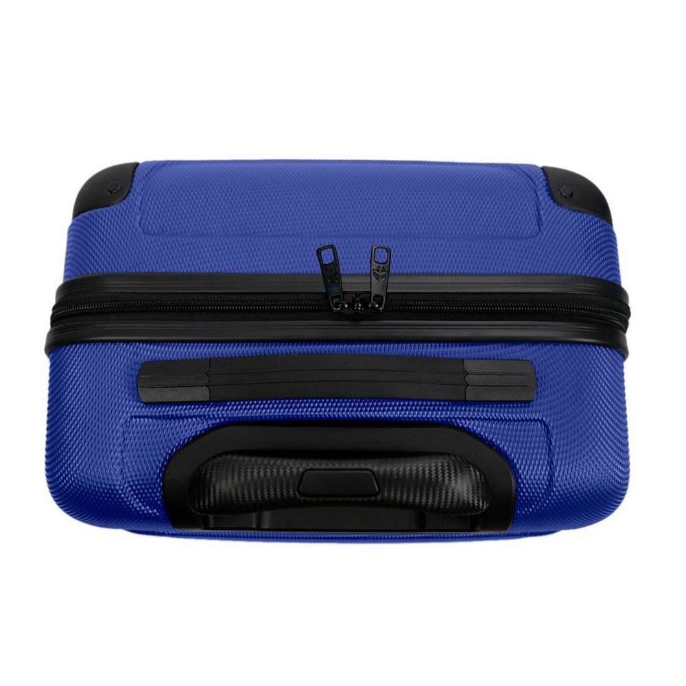 slide 9 of 11, Skyline Hardside Carry On Spinner Suitcase - Blue, 1 ct