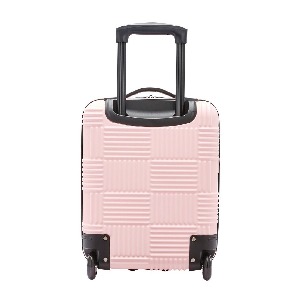 slide 2 of 10, American Tourister Underseat Hardside Carry On Suitcase - Pink Checkered, 1 ct