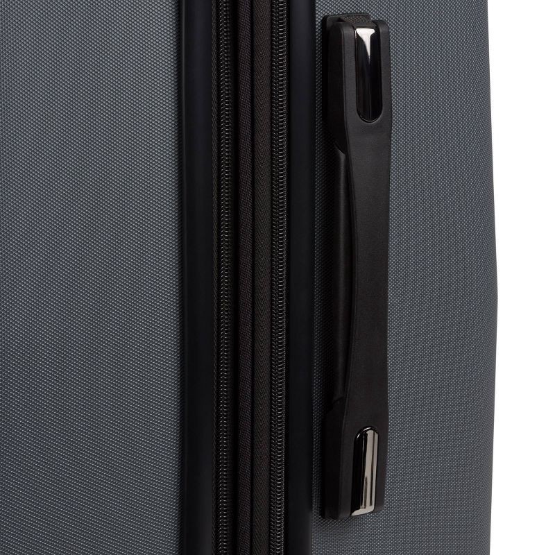 slide 7 of 12, SWISSGEAR Cascade Hardside Medium Checked Suitcase - Dark Gray, 1 ct