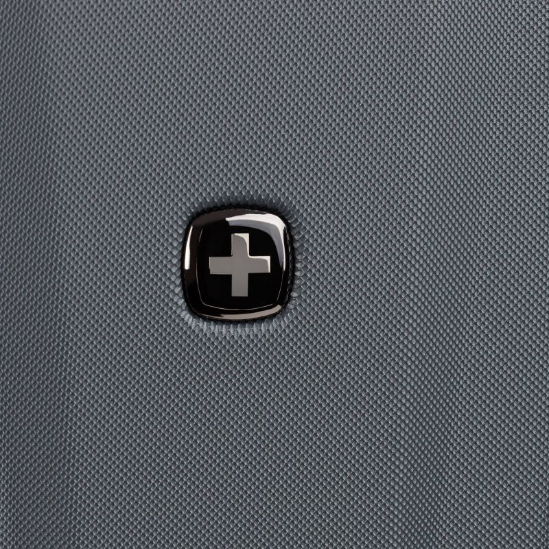 slide 8 of 12, SWISSGEAR Cascade Hardside Medium Checked Suitcase - Dark Gray, 1 ct