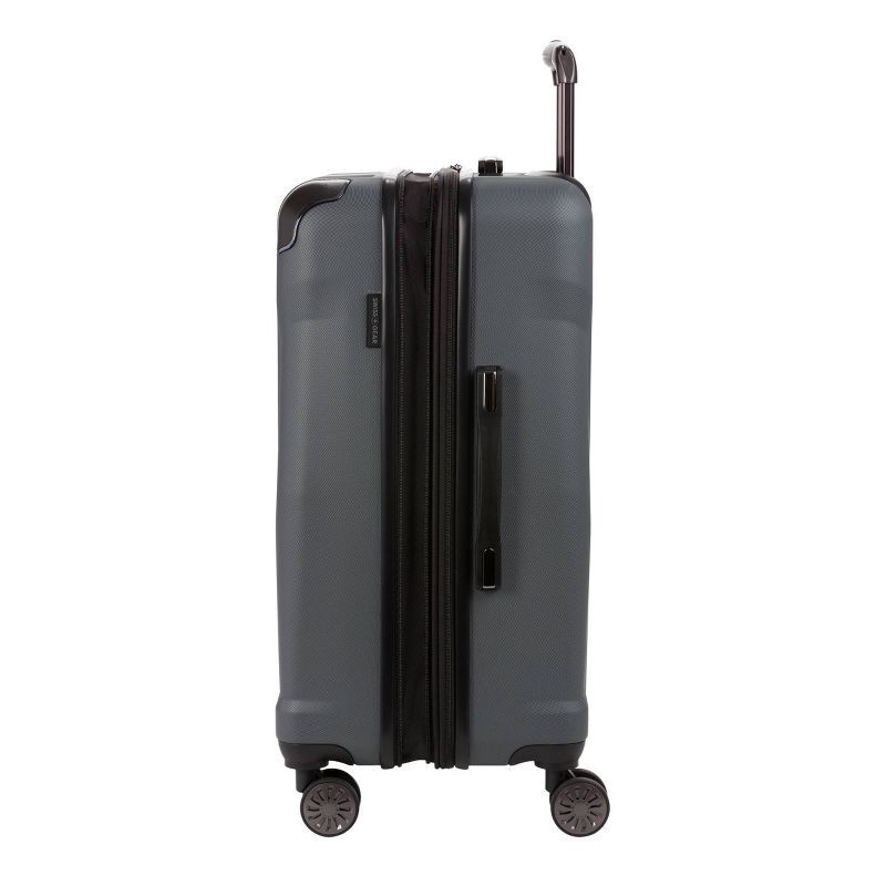 slide 10 of 12, SWISSGEAR Cascade Hardside Medium Checked Suitcase - Dark Gray, 1 ct
