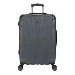 SWISSGEAR Cascade Hardside Medium Checked Suitcase - Dark Gray