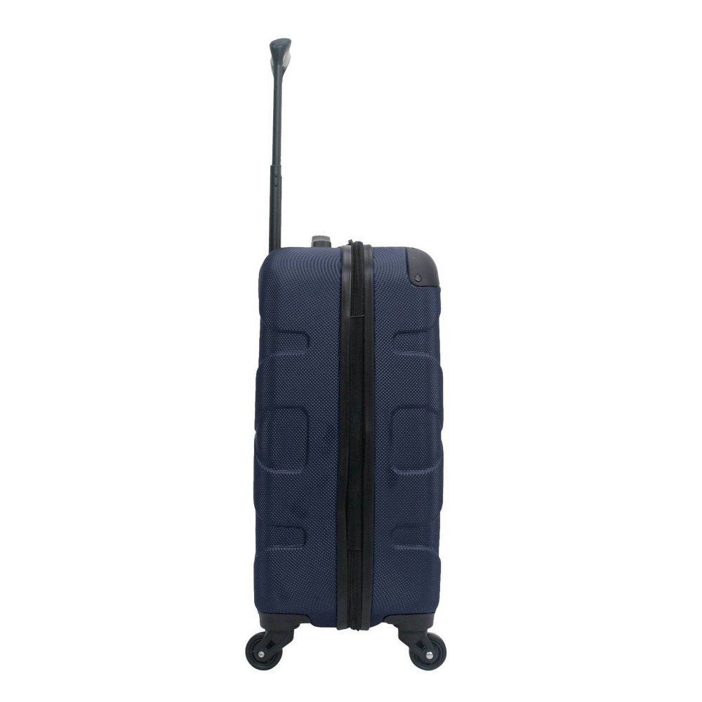 slide 4 of 8, Skyline Hardside Carry On Spinner Suitcase - Navy, 1 ct