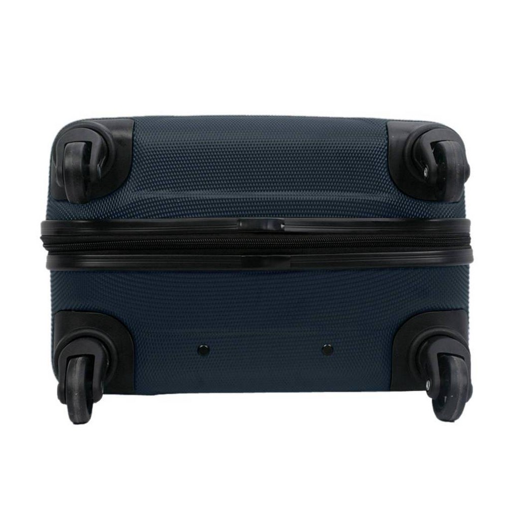 slide 5 of 8, Skyline Hardside Carry On Spinner Suitcase - Navy, 1 ct