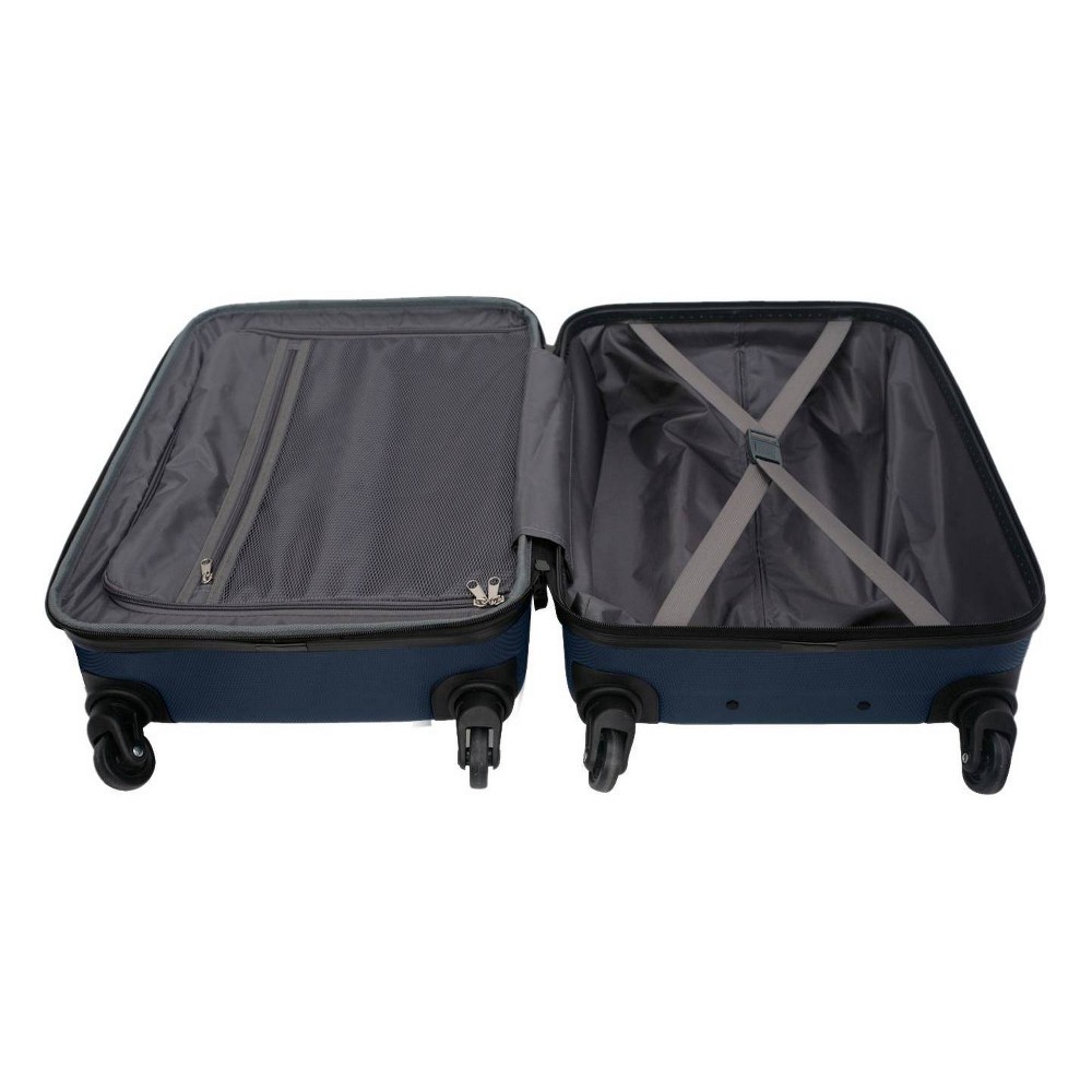 slide 8 of 8, Skyline Hardside Carry On Spinner Suitcase - Navy, 1 ct