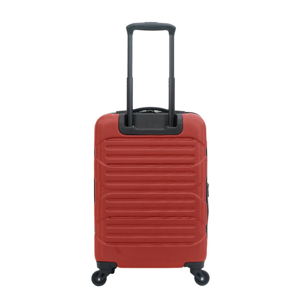 slide 4 of 10, Skyline Hardside Carry On Spinner Suitcase - Orange, 1 ct