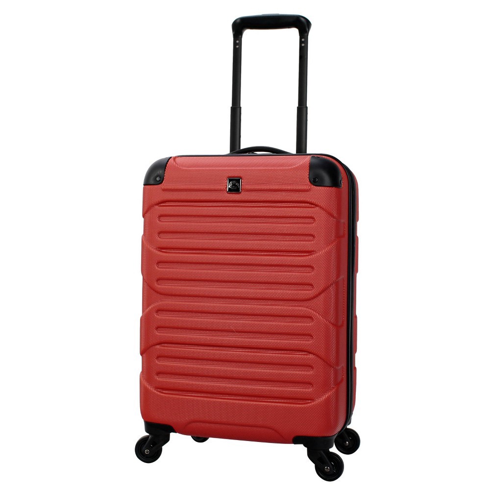 slide 2 of 10, Skyline Hardside Carry On Spinner Suitcase - Orange, 1 ct