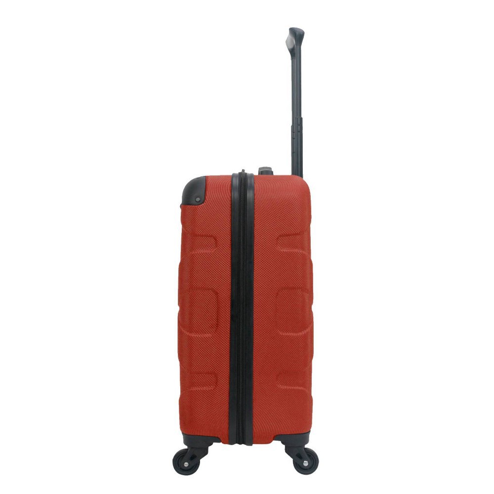 slide 6 of 10, Skyline Hardside Carry On Spinner Suitcase - Orange, 1 ct