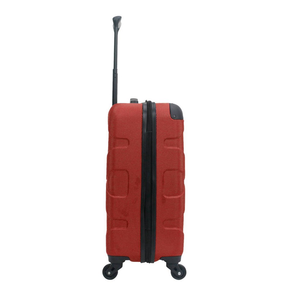 slide 7 of 10, Skyline Hardside Carry On Spinner Suitcase - Orange, 1 ct