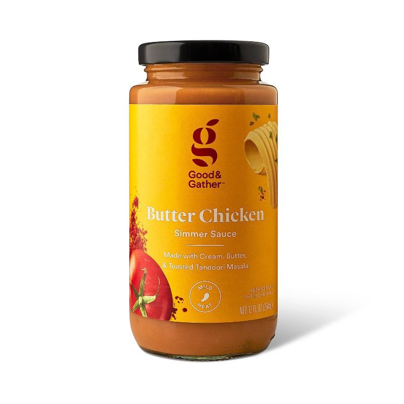 slide 1 of 3, Butter Chicken Sauce - 12oz - Good & Gather™, 12 oz