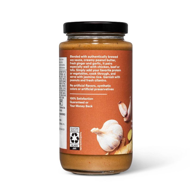 slide 3 of 4, Thai Peanut Sauce - 12oz - Good & Gather™, 12 oz