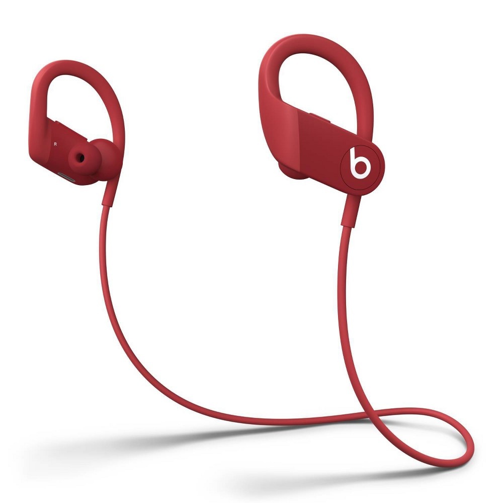 slide 4 of 5, Powerbeats High-Performance Bluetooth Wireless Earphones - Red, 1 ct