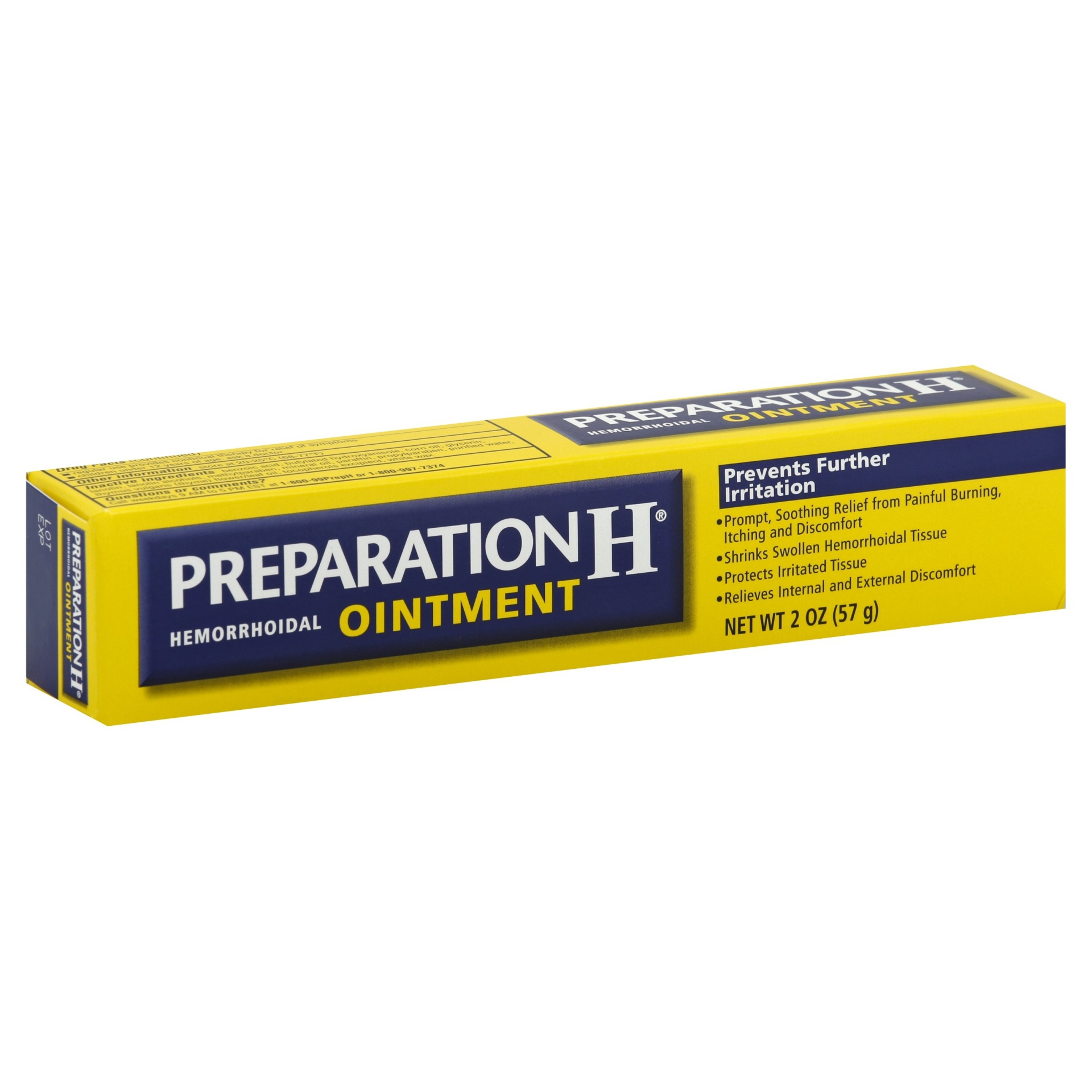 slide 1 of 1, Preparation H Hemorrhoidal Ointment, 2 oz