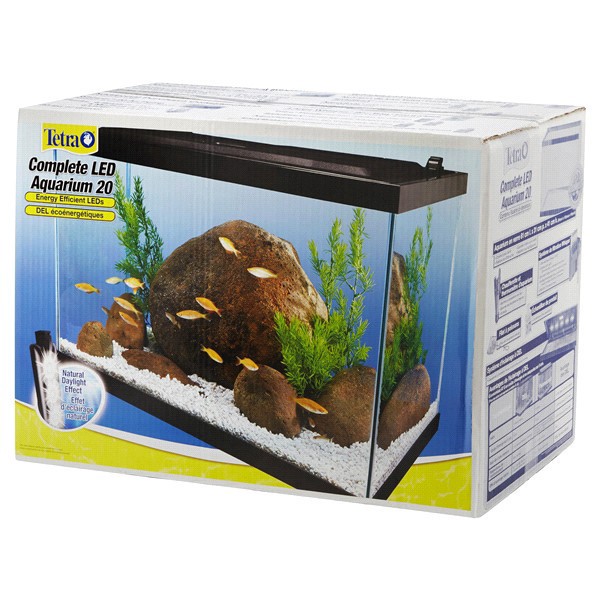 slide 20 of 25, Tetra Glass Aquarium Kit, 20 gal