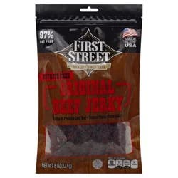 FIRST STREET Beef Jerky - 8 oz