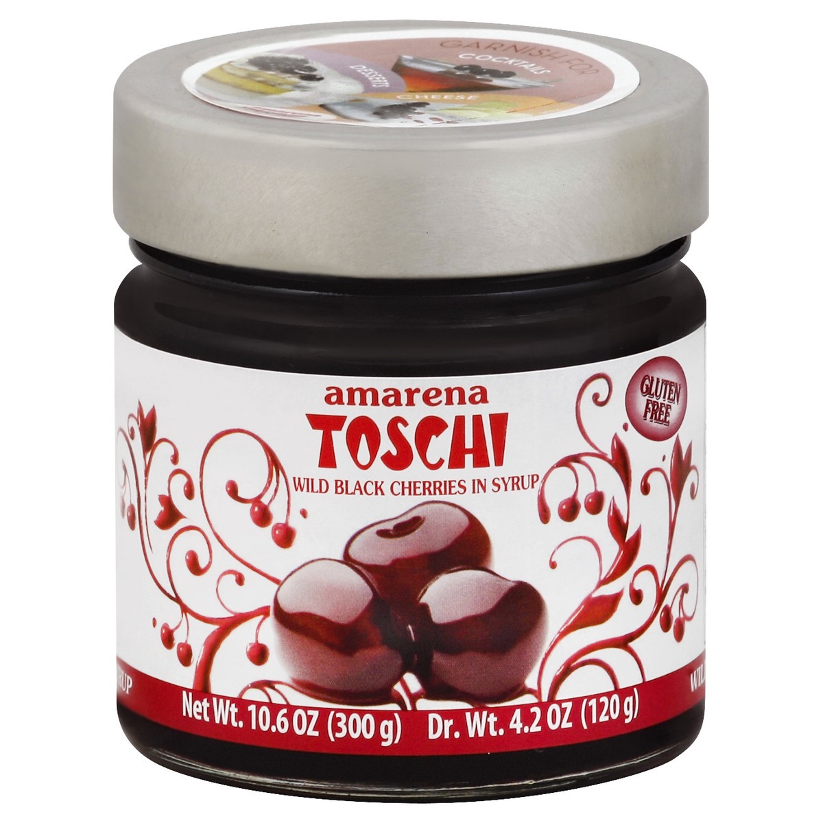 slide 2 of 2, Toschi Amarena Cherries, 10.6 oz