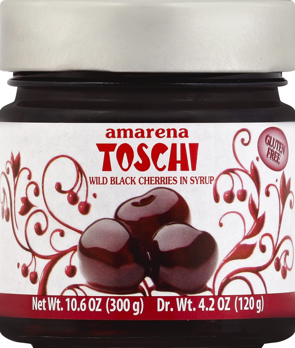 slide 1 of 2, Toschi Amarena Cherries, 10.6 oz