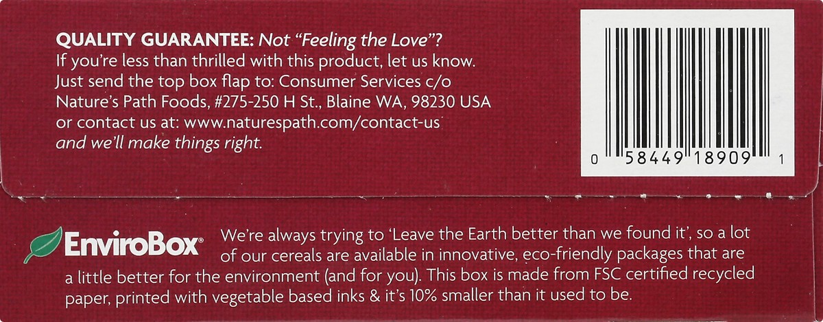 slide 8 of 10, Nature's Path Organic Cereal 10.6 oz, 10.6 oz