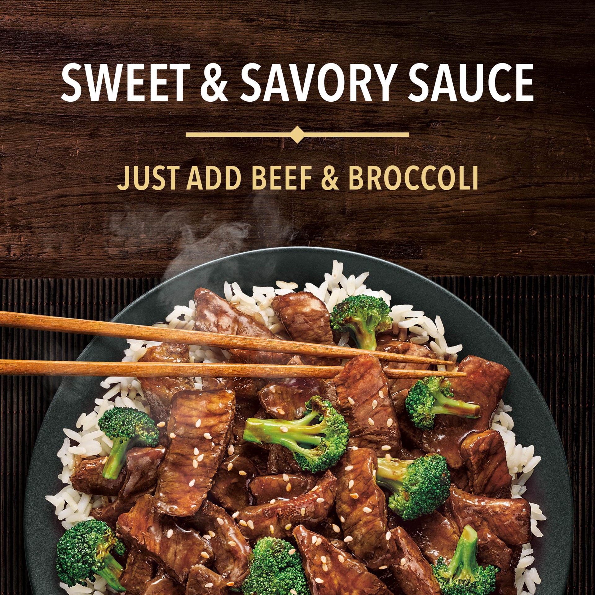 slide 5 of 5, P.F. Chang's Home Menu Beef and Broccoli Cooking Sauce and Marinade, 8 fl oz., 8 oz