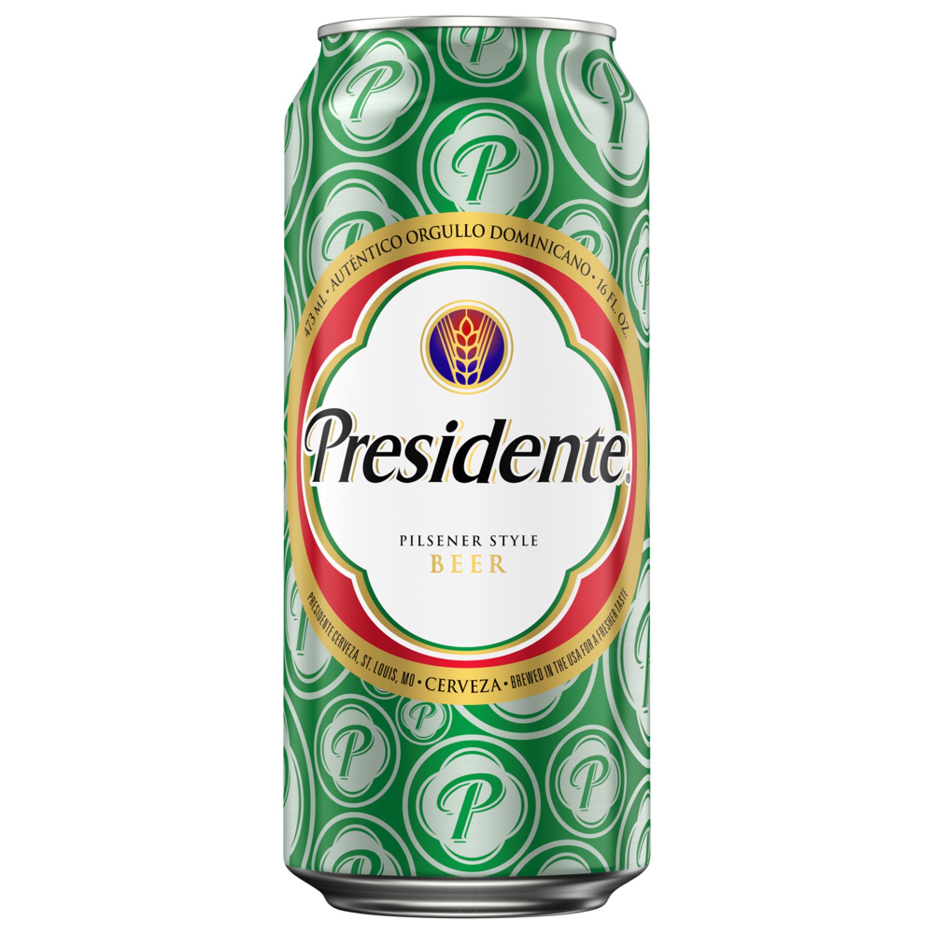 slide 2 of 4, Presidente Pilsener Style Beer, 4-16 fl. oz. Cans, 16 fl oz