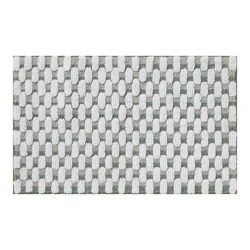 Room & Retreat Tile Bathmat, 20 in x 32 in, Green