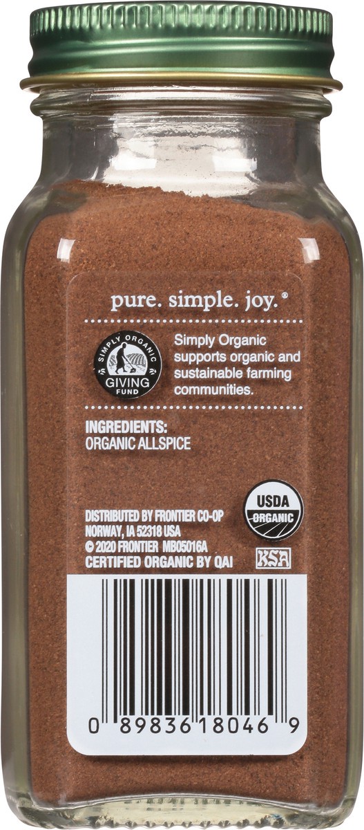 slide 2 of 11, Simply Organic All Spice, 1 ct