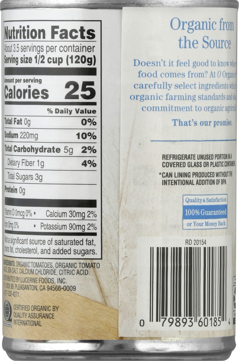 slide 3 of 9, O Organics Organic Petite Diced Tomatoes, 