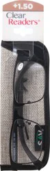 Clear Readers +1.50 Eyeglasses 1 ea Card