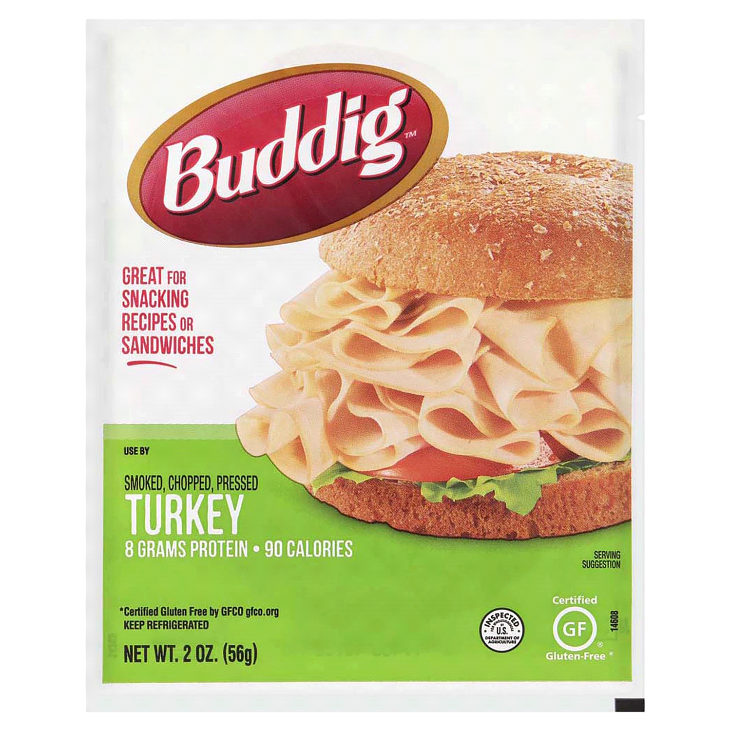 slide 1 of 2, Buddig Turkey 2 oz, 2 oz