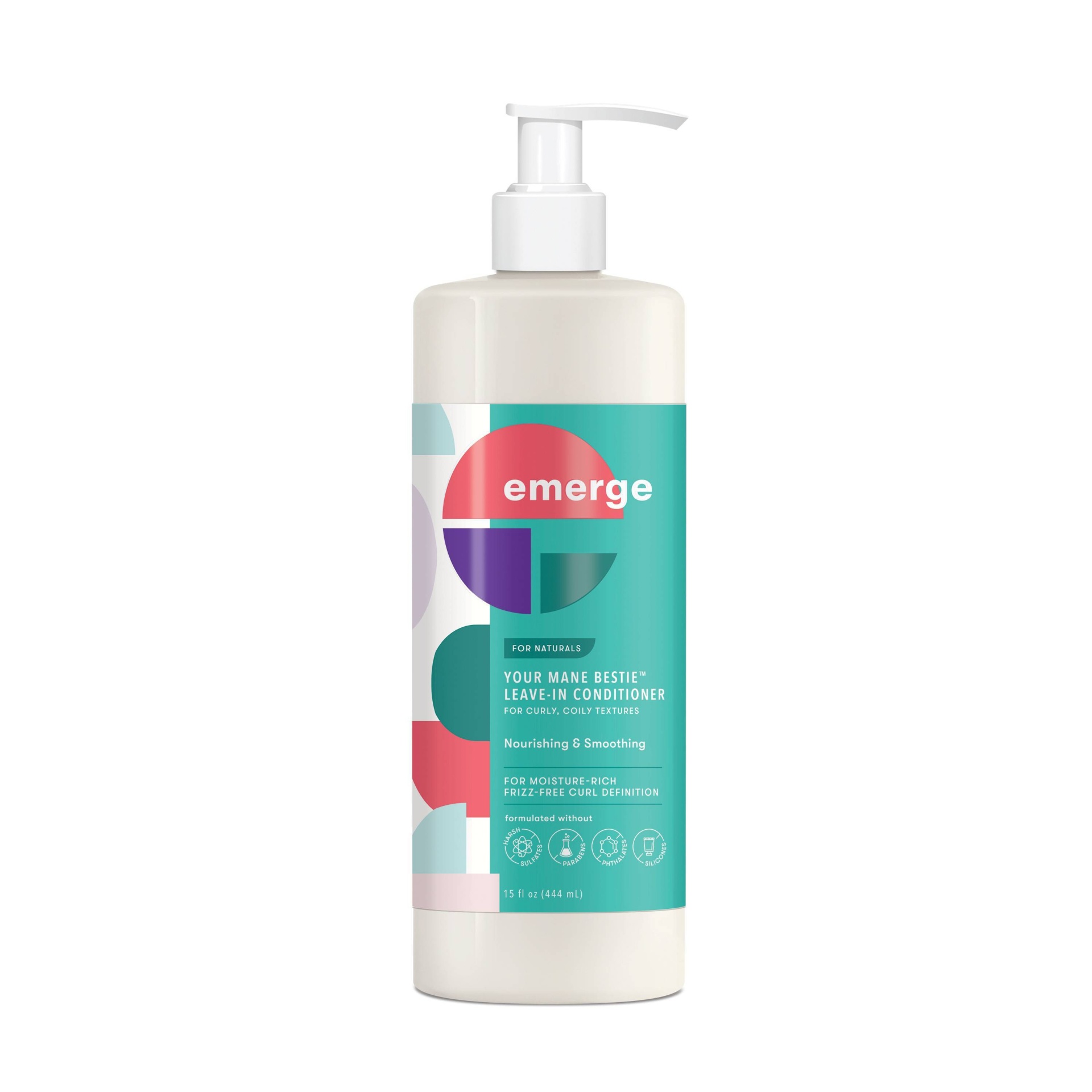 slide 1 of 5, Emerge Hair Care Emerge Your Mane Bestie Leave-In Conditioner, 15 fl oz