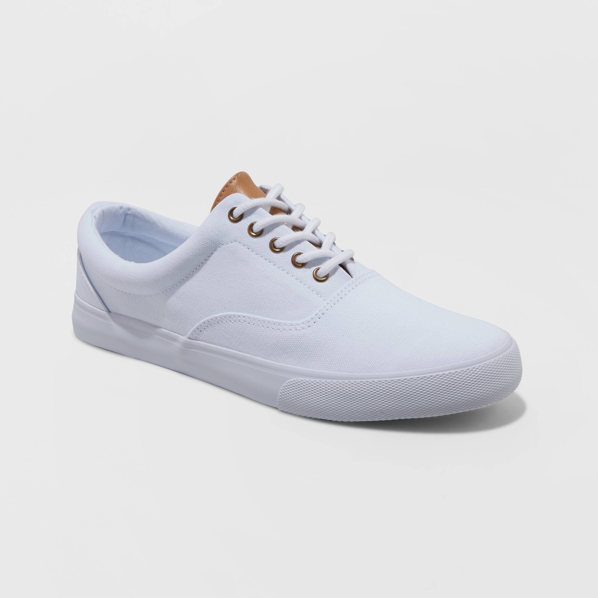 Men's Park Sneakers - Goodfellow & Co White 7 1 ct | Shipt