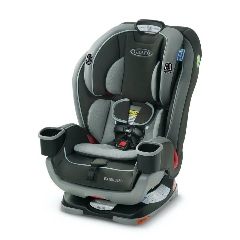 slide 1 of 8, Graco Extend2Fit 3-in-1 Car Seat - Bay Village, 1 ct