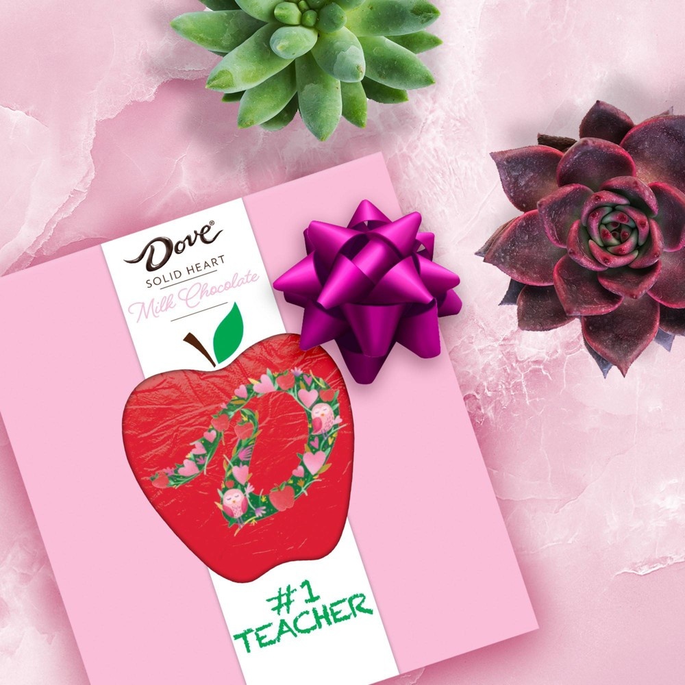 slide 5 of 7, Dove Chocolate Dove Valentine's Solid Milk Chocolate Teacher Gift, 4 oz