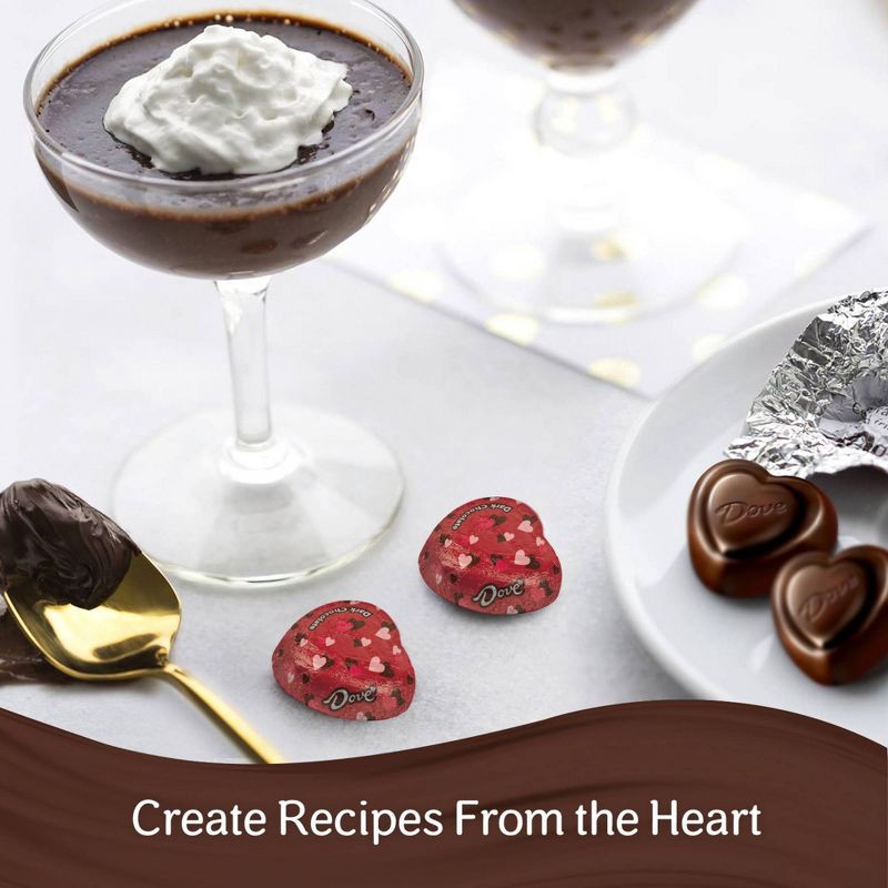 slide 5 of 9, Dove Chocolate Dove Promises Dark Chocolate Valentine's Day Candy Hearts Gift Bag - 8.87oz, 8.87 oz