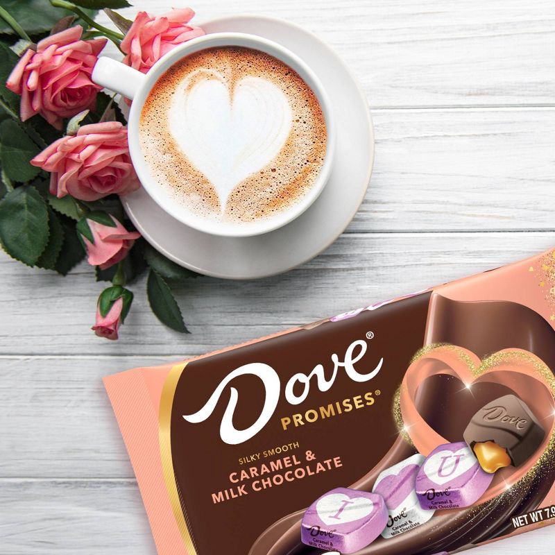 slide 3 of 7, Dove Chocolate Dove Promises Valentine's Day Chocolate Caramel Love Notes Valentine Candy Gift - 7.94oz, 7.94 oz