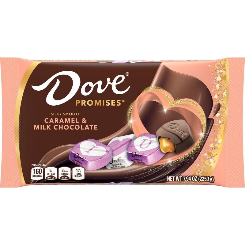 slide 1 of 1, Dove Chocolate Dove Promises Valentine's Day Chocolate Caramel Love Notes Valentine Candy Gift - 7.94oz, 7.94 oz