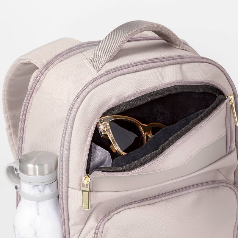 slide 4 of 8, Signature Day Trip Backpack Taupe - Open Story™, 1 ct
