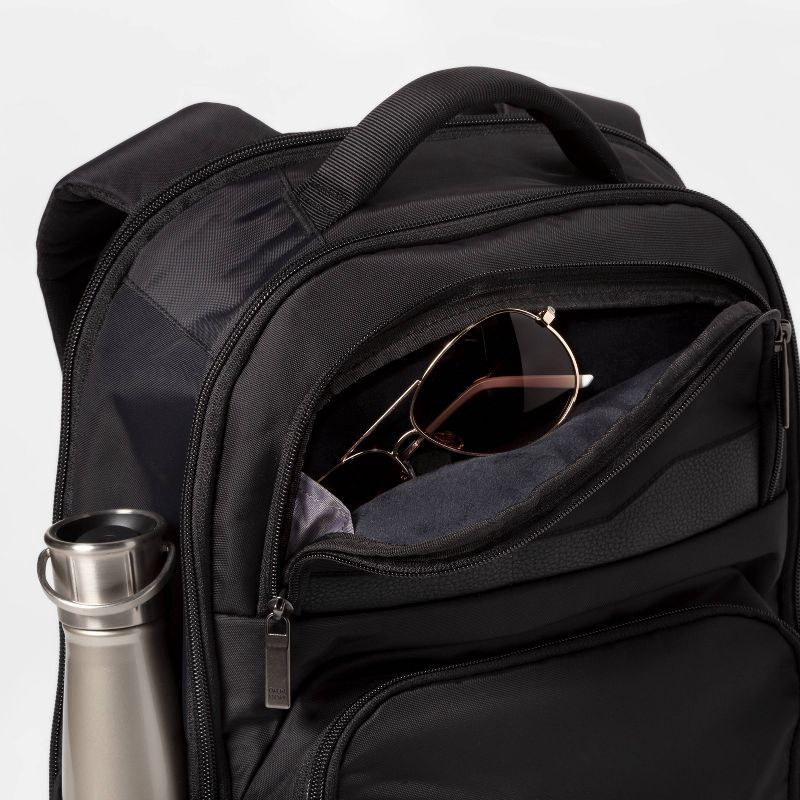slide 6 of 8, Signature Day Trip Backpack Black - Open Story™, 1 ct
