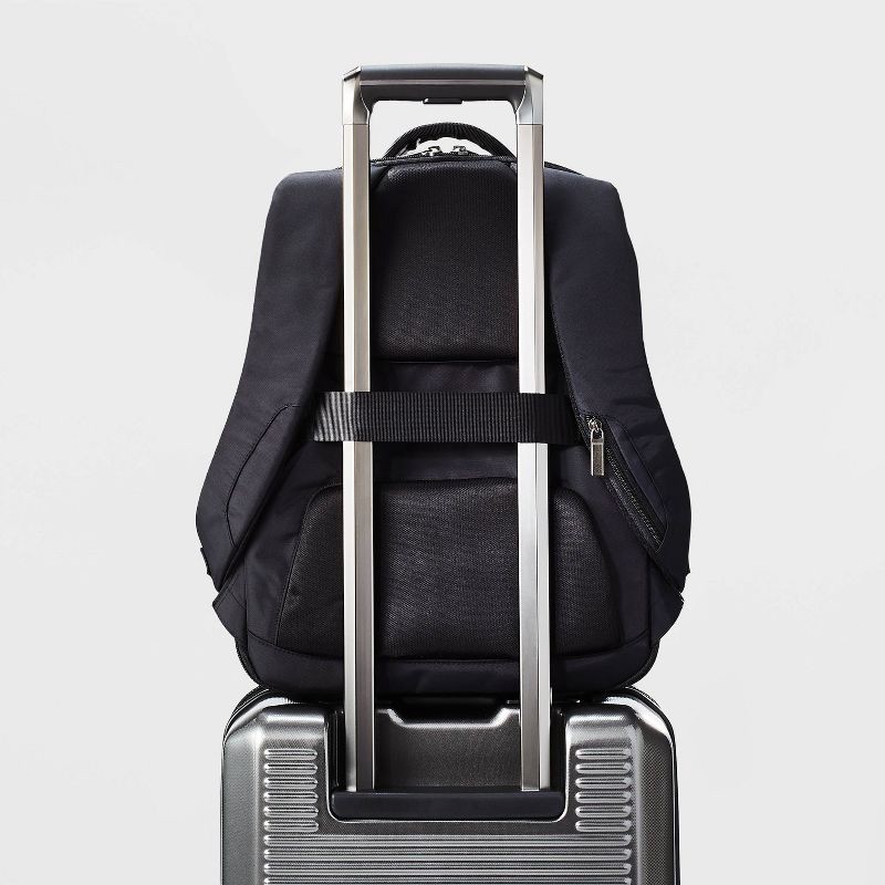 slide 7 of 8, Signature Day Trip Backpack Black - Open Story™, 1 ct