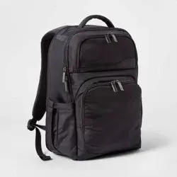 Signature Day Trip Backpack Black - Open Story™