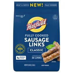 Hatfield Frozen Fully Cooked Sausage Li