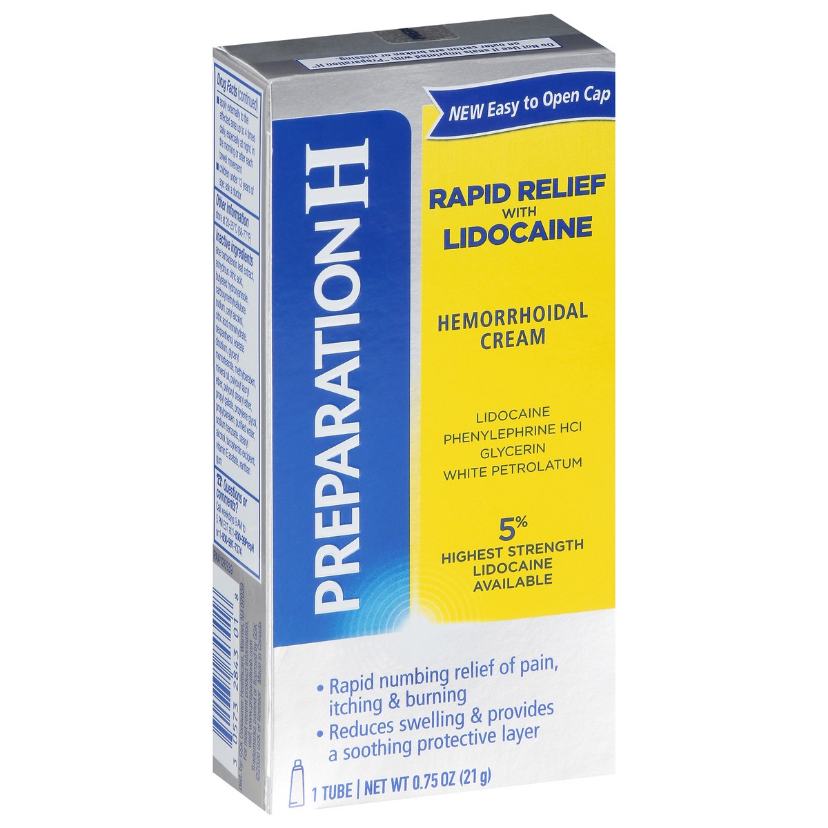 slide 6 of 9, Preparation H Hemorrhoidal Cream 1 ea, 1 ct