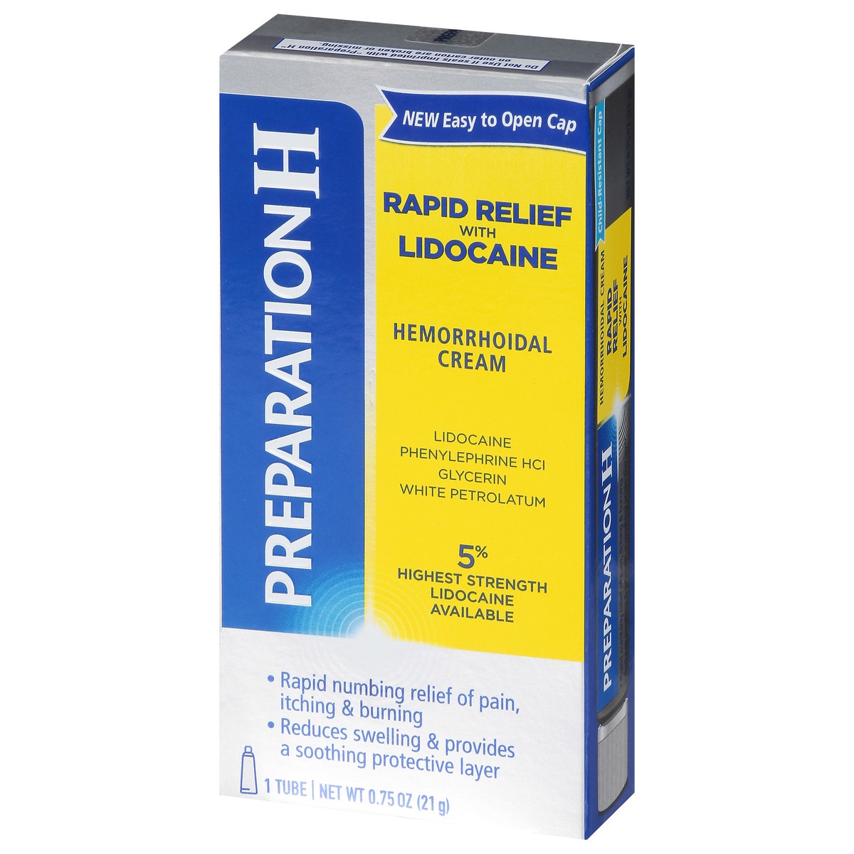 slide 4 of 9, Preparation H Hemorrhoidal Cream 1 ea, 1 ct