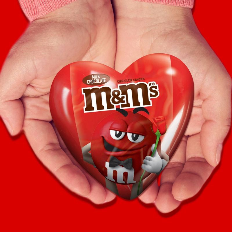 slide 5 of 8, M&M's Valentine's Milk Chocolate Heart Fun Size - 0.93oz, 0.93 oz