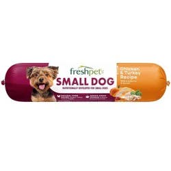 Freshpet Select Roll Small Wet Dog Chicken & Turkey Recipe Refrigerated Wet Dog Food - 1lb