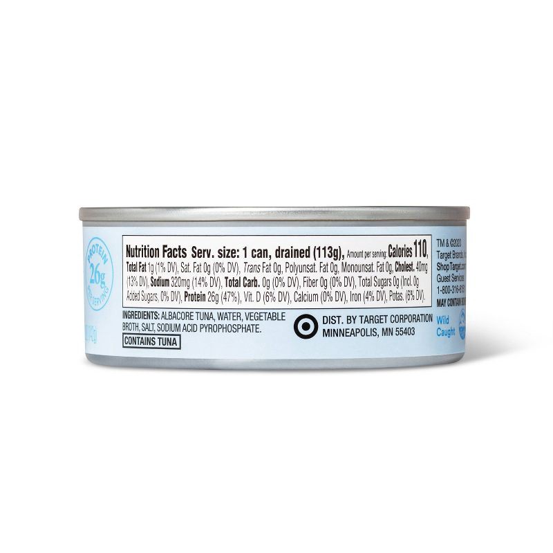 slide 2 of 2, Solid White Tuna in Water - 5oz - Good & Gather™, 5 oz