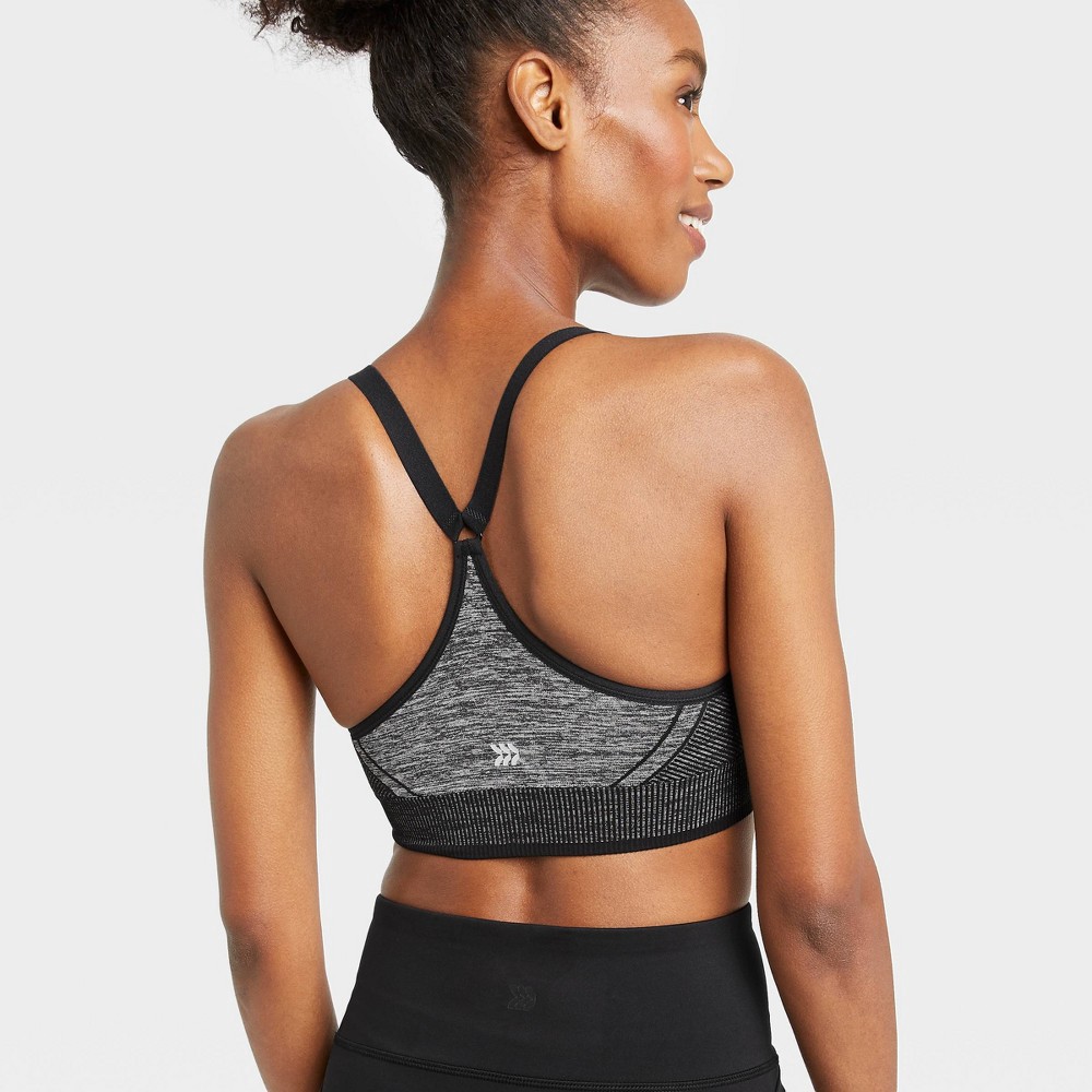 2 Women's Medium Support Seamless Cami Sports Bra - All in Motion
