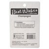 slide 2 of 5, Best Wishes Candles by Cake Mate Champagne bottle, 6 ct